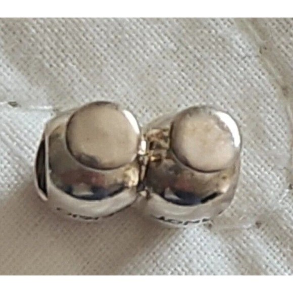 Chamilia Silver Wine Charm Pinot Noir & Pinot Grigio  Red + Peach Cubic Zirconia - Picture 7 of 8